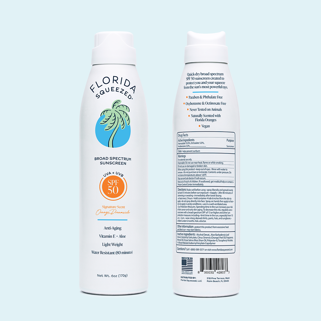 SPF 50 Sunscreen Non-Aerosol Spray